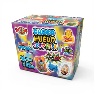 CHOCO HUEVO SORPRESA CAJITA