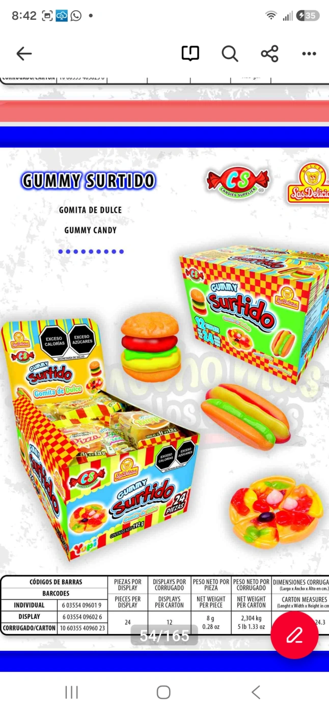 GUMMY SURTIDO CAJA