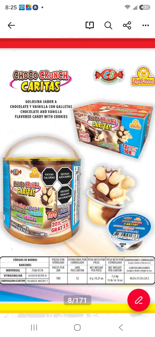CHOCO CRUNCH POMO