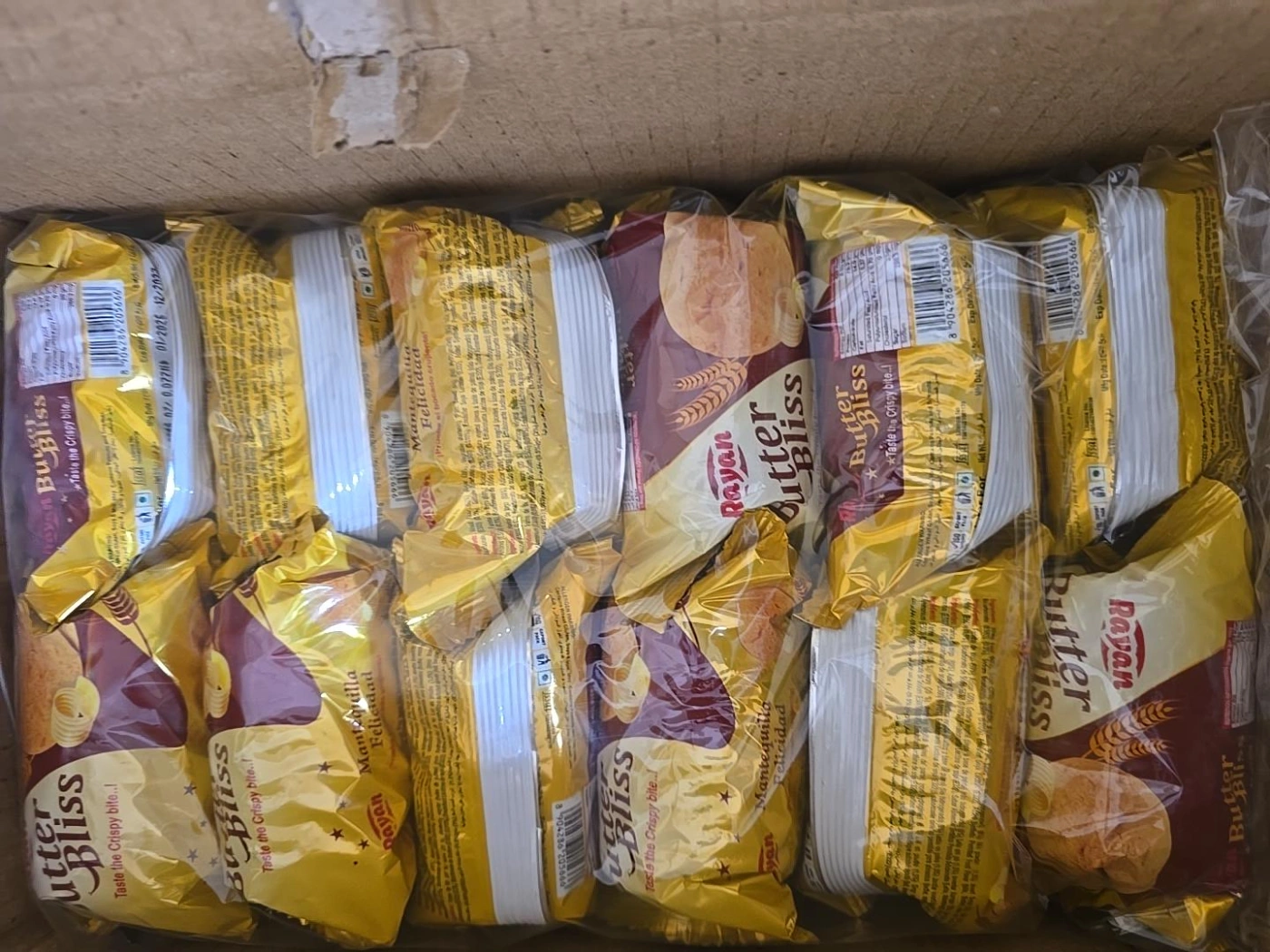 GALLETAS BUTTER BLISS PAQUETES