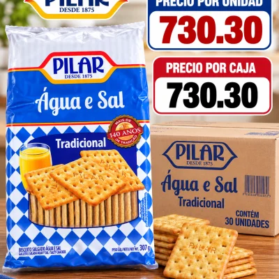GALLETAS PILAR CRACKERS PAQUETES